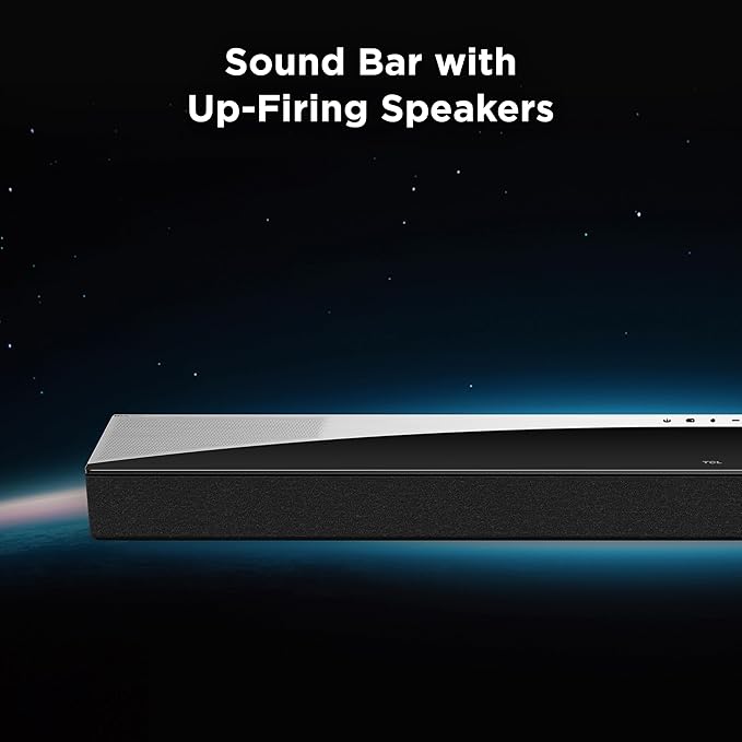TCL Q75H 5.1.2 Sound Bar with Wireless Subwoofer for Smart TV | Dolby Atmos DTS:X Auto Room Calibration | 620W Power Bluetooth Home Theater Speaker | App Control & Remote Control | Latest Model