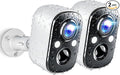 Techage Security Cameras Wireless Outdoor, 2K Battery Powered Cameras by Techage