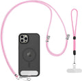 CACOE Phone Lanyard 2 Pcs-1 Pcs Adjustable Neck Strap, 2 Pads, Universal by CACOE