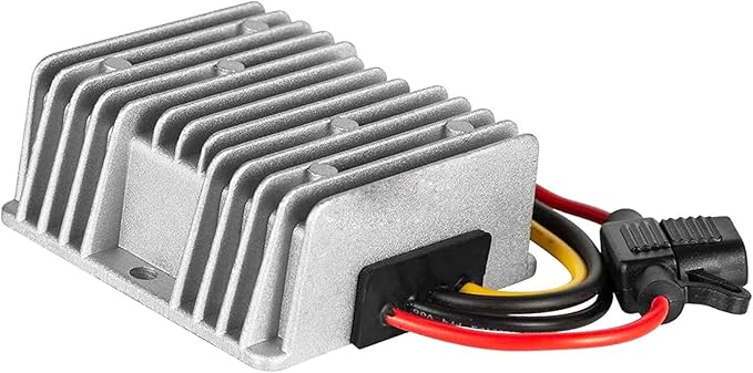 MGGi DC Voltage Converter Regulator 36V 48V Step Down to 12V 10A 120W, Waterproof Voltage Reducer, High-Power Power Supply Module Buck Transformer, for Golf Cart, forklifts, Car