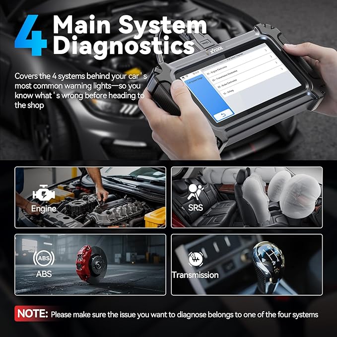 XTOOL D5S OBD2 Scanner - 2026 Code Reader for Cars & Trucks with 16 Resets, Crank Sensor Relearn, Throttle Relearn, EPB, FCA AutoAuth, CAN FD for GM, Engine ABS SRS Transmission Car Diagnostic Tool