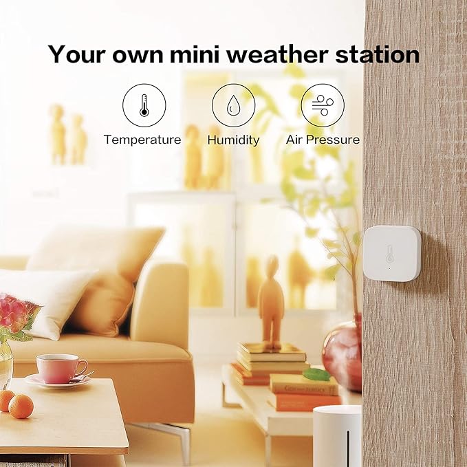 Aqara Zigbee Temperature and Humidity Sensor-3 Pack, Wireless Thermometer - Image 3
