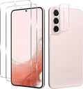 Galaxy S22 Tempered Glass Screen Protector + Camera Lens Protector Clear HD by Wehaveaprofessionalteam
