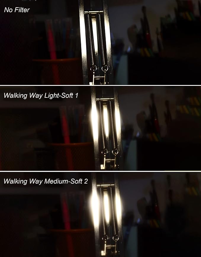 Walking Way 49MM White Pro Mist Diffusion Lens Filter, Dreamy Fog & Soft Glow - Image 6