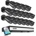 ZOSI 3K Lite 16Channel Security Camera System, AI Human/Vehicle Detection by ZOSI