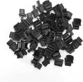 50 Pack RJ45 Dust Cover Cap Ethernet Port Plugs Network Switch Port Protector by 6COM