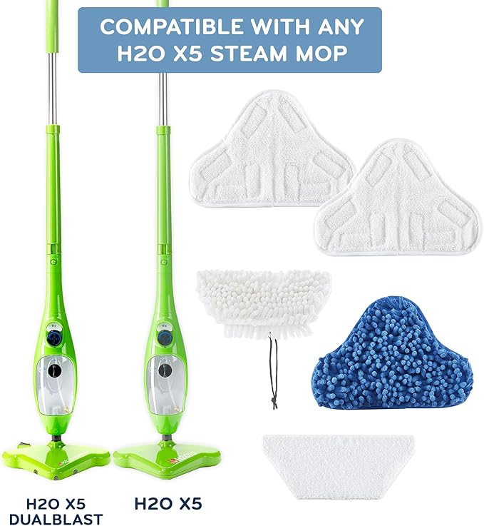H2O MOP® X5 Accessories (H2O MOP X5-5pc Super Clean Kit)