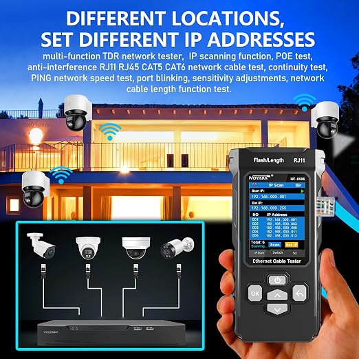 NF-8506 Network Cable Tester - Image 5