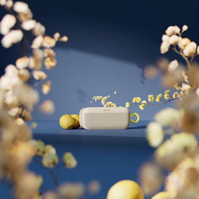 Bose SoundLink Plus Portable Bluetooth Speaker, Wireless Outdoor Speaker, Up to 20 Hours Battery Life, Waterproof and Dustproof, Citrus Yellow - Limited Edition Color