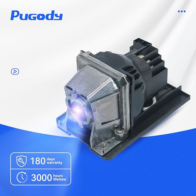 Pugody NP13LP /NP18LP Quality Replacement Projector Lamp Bulb for NEC V230 V230X V260W V260R V260X V260 V260G NP110 NP115 NP115G NP210 NP210G NP215G NP216 NP216G NP216GEDU NP-V300W V300X with Housing