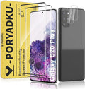 2+2 Pack for Samsung Galaxy S20 Plus Screen Protector and Camera Protectors by JavoYion