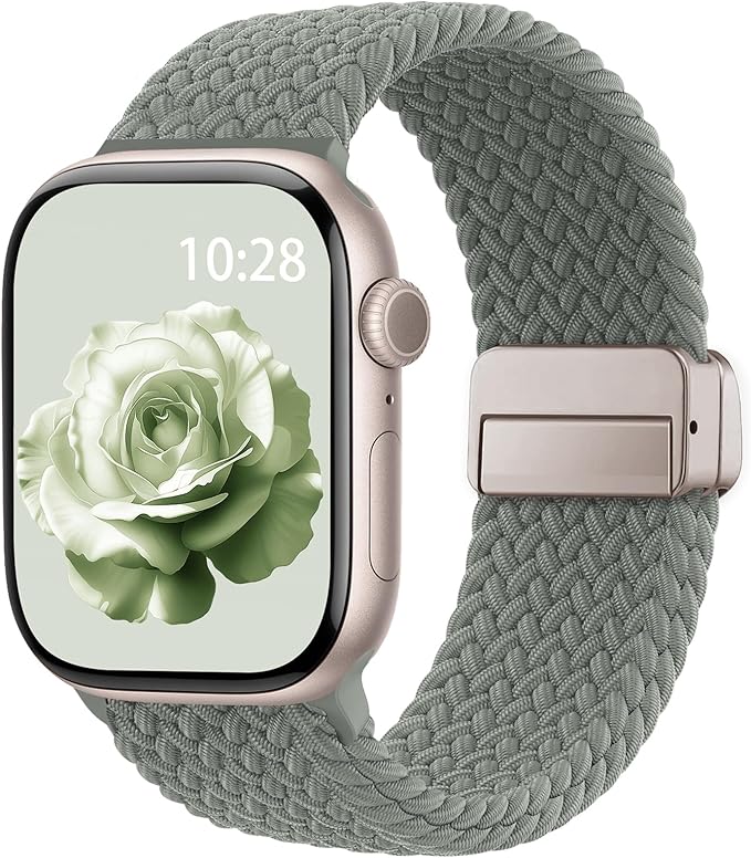 Braided Stretchy Band Compatible by HEARTBOOM