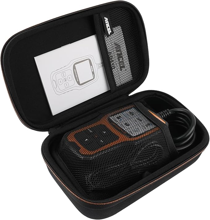 ANCEL Protective Case Storage Bag for OBD2 Scanner Code Reader Diagnostic Scan Tool Battery Tester
