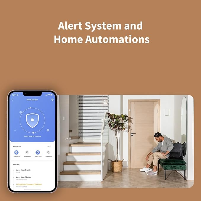 Aqara Zigbee Motion Sensor P1 3 Pack, Smart Motion Detector for Alarm System and Home Automations, 5-Year Battery Life, Pet Friendly, Compatible with HomeKit, Alexa, HomeKit, IFTTT, Requires Aqara Hub