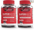 Humann SuperBeets Heart Gummies Advanced - CoQ10 150 mg Plus Beet Root Powder & Grape Seed Extract, 120 Count