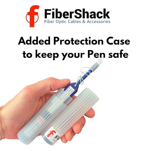 Fibershack - 1.25mm LC Fiber Cleaner Pen. 800+ Single Click Fiber Cleaner. - Image 2