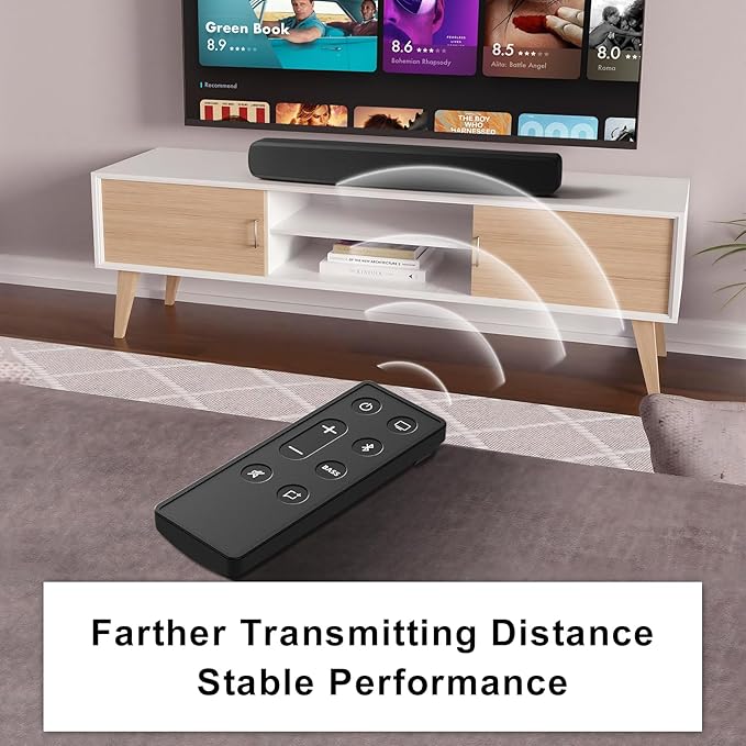 Replacement Remote Control for Bose TV Speaker and Solo Soundbar Series II,Compatible with Bose Solo 5 10 15 Series II TV Sound System
