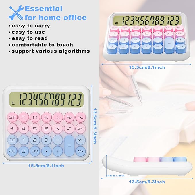 DECKLIT Battery Desk Calculator - Image 3