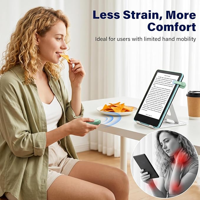 DATAFY Page Turner for Kindle Paperwhite Oasis Kobo eReaders, Camera Camcorder - Image 4