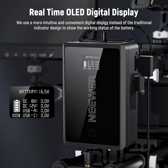 NEEWER Mini V Mount Battery - Image 8