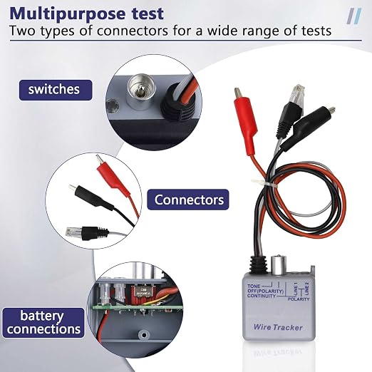 Tone Generator kit, Wire Tracer Circuit Tester, 200EP High Accuracy Wire Tester - Image 4