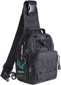 G4Free Outdoor Tactical Sling Bag Backpack, Military Sport Bag Pack Shoulder by G4Free