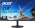 Acer SB223Q J0bi 21.5" Full HD 1920 x 1080 Ultra-Thin Home Office Monitor | Adaptive-Sync Support (FreeSync Compatible) | Up to 120Hz Refresh Rate | 1ms VRB | sRGB 99% | Tilt | HDMI 1.4 & 1 x VGA Port