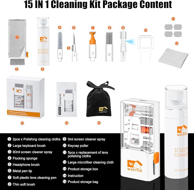 walrfid Laptop Keyboard Cleaner Kit - Image 2