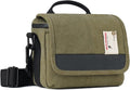 Besnfoto Camera Bag Small Crossbody Camera Shoulder Bag Purse Waterproof Canvas by Besnfoto