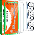 IMBZBK 3 Pack Screen Protector for iPhone 14 Tempered Glass by IMBZBK