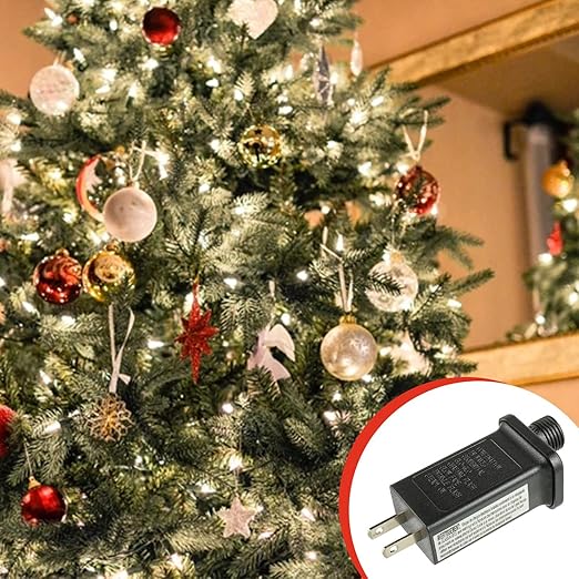 SIGANDG 30V 3.6W LED Transformer Replacement Class 2 Power LED Controller with 8 Modes Supply for Christmas String Light Inflatable Decorations IP44 Waterproof Low Voltage Transformer (2 Pcs)