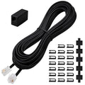 Uvital 25 Feet Phone Extension Cord, RJ11 Phone Cable by Uvital