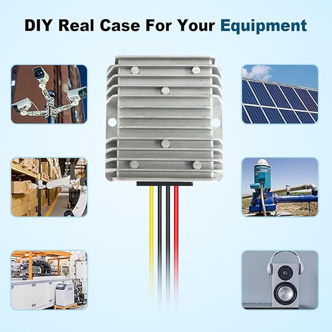 DC 24V to 12V 10A 120W Step Down Converter Voltage Regulator 18V-36V DC Buck Converter Power Supply