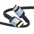 10K 8K 4K HDMI 2.1 Cable 6ft, 48Gbps Ultra High Speed HDMI Cable Braided by RUBMUD