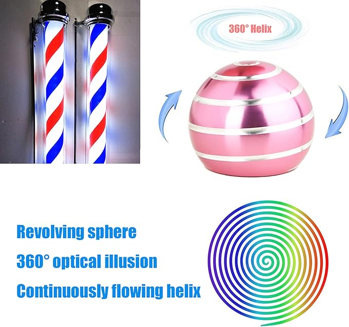 Desk-Fidget-Toys for Kinetic-Toy: Cool-Gadgets Cool-Stuff for Adults Kids Teens, Spinning Up to 180 Seconds, Stress Relief Toy for Christmas Optical-Illusion Gift for Office School Home Women Men