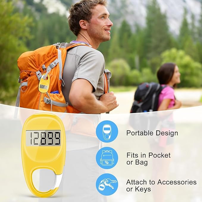 Simple Pedometer for Walking, Accurate Step Tracker - Image 5