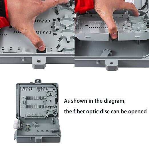 12 Core Fiber Optical Terminal Box Fiber Optic Distribution Enclosure - Image 3