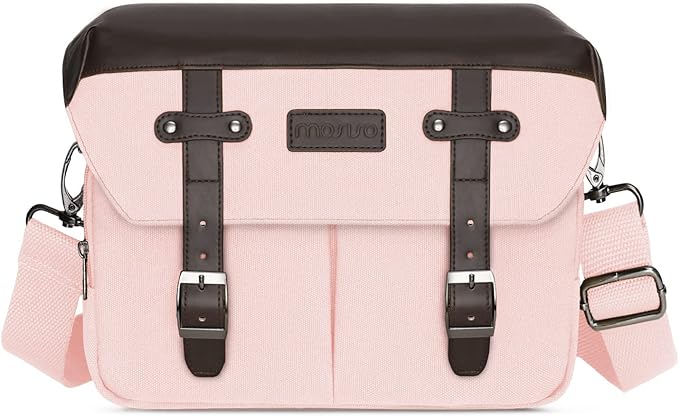MOSISO Camera Case Crossbody Shoulder Messenger Bag, DSLR/SLR/Mirrorless by MOSISO