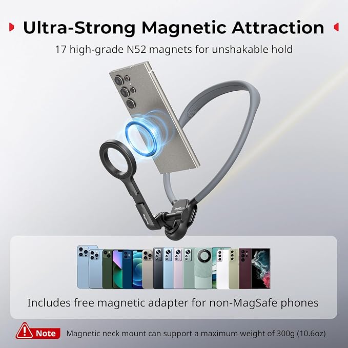 SMALLRIG Magnetic Neck Phone Holder - Image 3