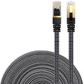DanYee Cat 8 Ethernet Cable, Nylon 16ft CAT8 High Speed Professional Gold by DanYee