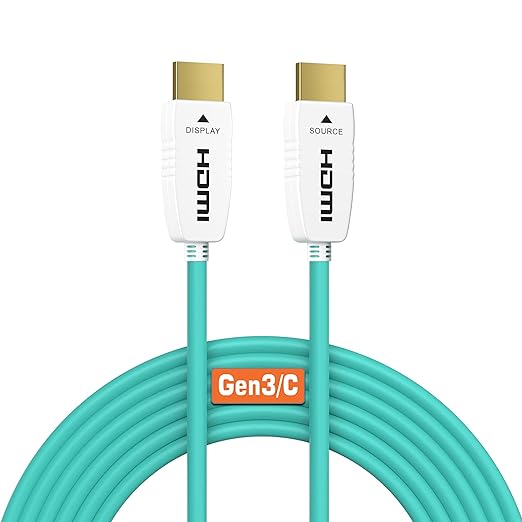 RUIPRO 8K Fiber Optic HDMI Cable 100 Feet 48Gbps 8K60Hz 4K120Hz Dynamic HDR by RUIPRO-ProfessionalQualityVideoandAudioYouCanSeeandHear