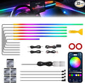 Dreamcolor Acrylic Interior Car LED Strip Light by MAODANER