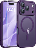 FNTCASE for iPhone 17 Pro Case: Translucent Matte Cases by FNTCASE