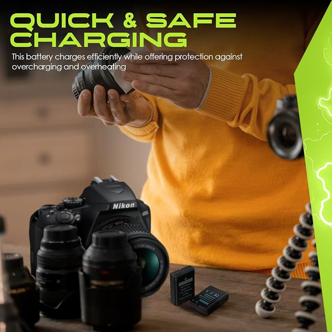 2-Pack of EN-EL14, EN-EL14A Batteries - Image 7