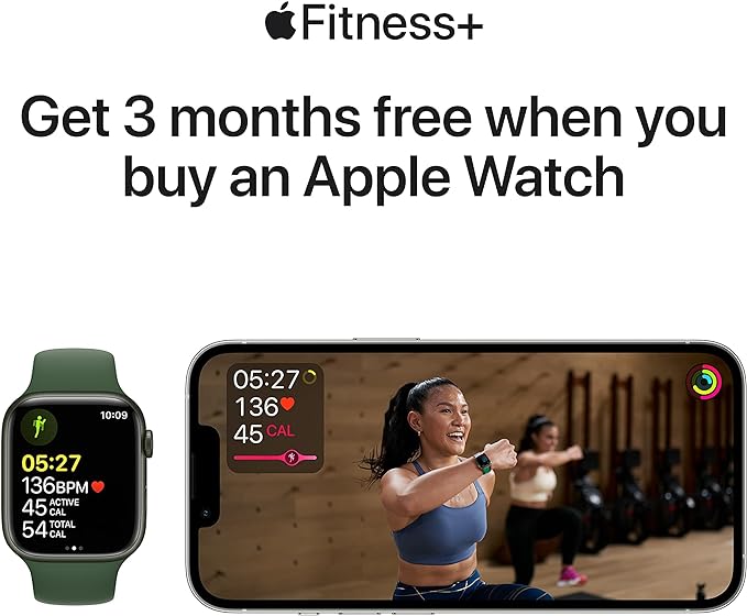 Apple Watch Series 7 Blue Aluminum Case - Image 6