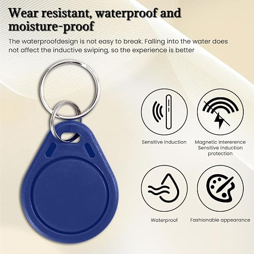 10pcs T5577 RFID Keyfobs 125kHz Writable T5577 Key Tags Proximity ID Card Token - Image 5