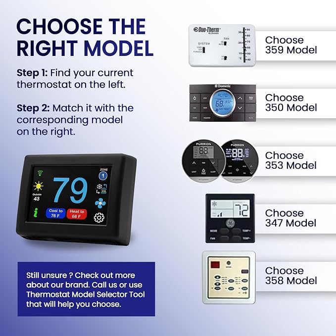 MICRO-AIR EasyTouch Digital RV Thermostat Replacement - Image 4