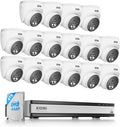 ZOSI C220 16CH 4K PoE Home Security Camera System, 16CH 8MP 4K NVR by ZOSI