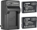 Kastar 2-Pack DMW-BCG10 Battery + AC Wall Charger Replacement by Kastar