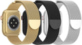 3 Pack Mesh Metal Band Compatible by Steezrd